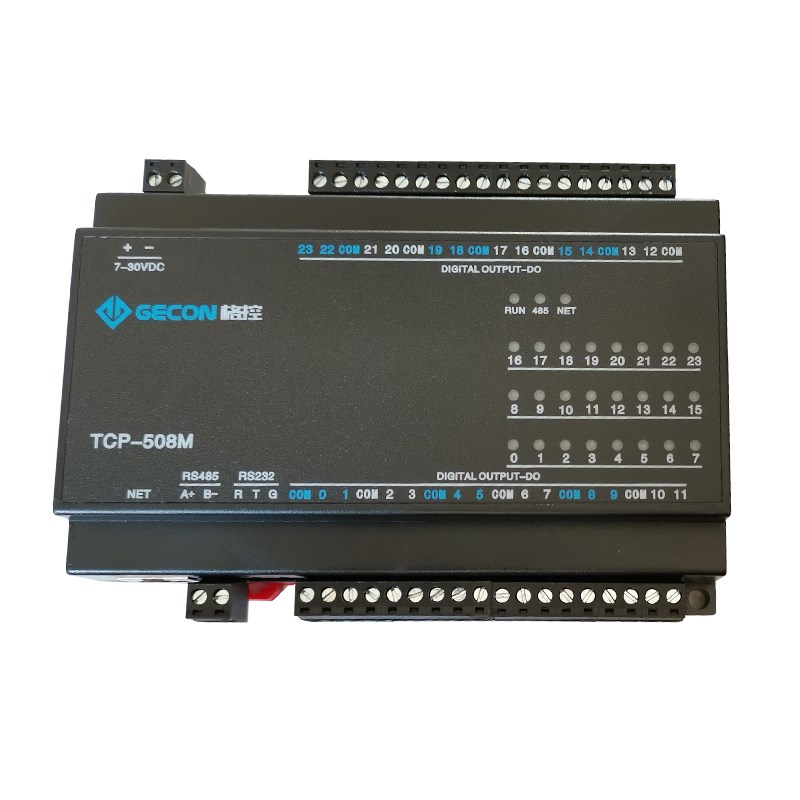 channel relay output caed RJ45 EtherLnrt TCPIP Modbus in - 图0