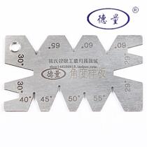 Angle Car Cutter Thread Pair Knife Boilerplate Pair of knife plate Drill Plate Gauge to arc boilerplate stainless iron