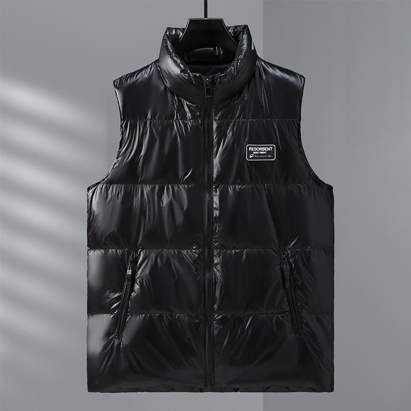 秋冬大码羽绒马甲男士加肥加大棉服马甲胖子棉坎肩保暖背心老人潮,淘宝优惠券,粉丝福利购,淘宝优惠卷