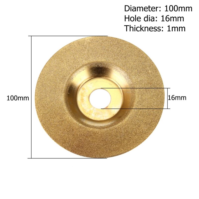 110x06mm Emery glass ctnttiug disc, diamond glass grinding-图1