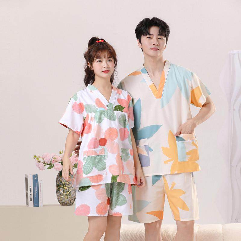 汗蒸服女2024新款洋气情侣亲子装大码男桑拿浴服可爱睡衣,淘宝优惠券,粉丝福利购,淘宝优惠卷