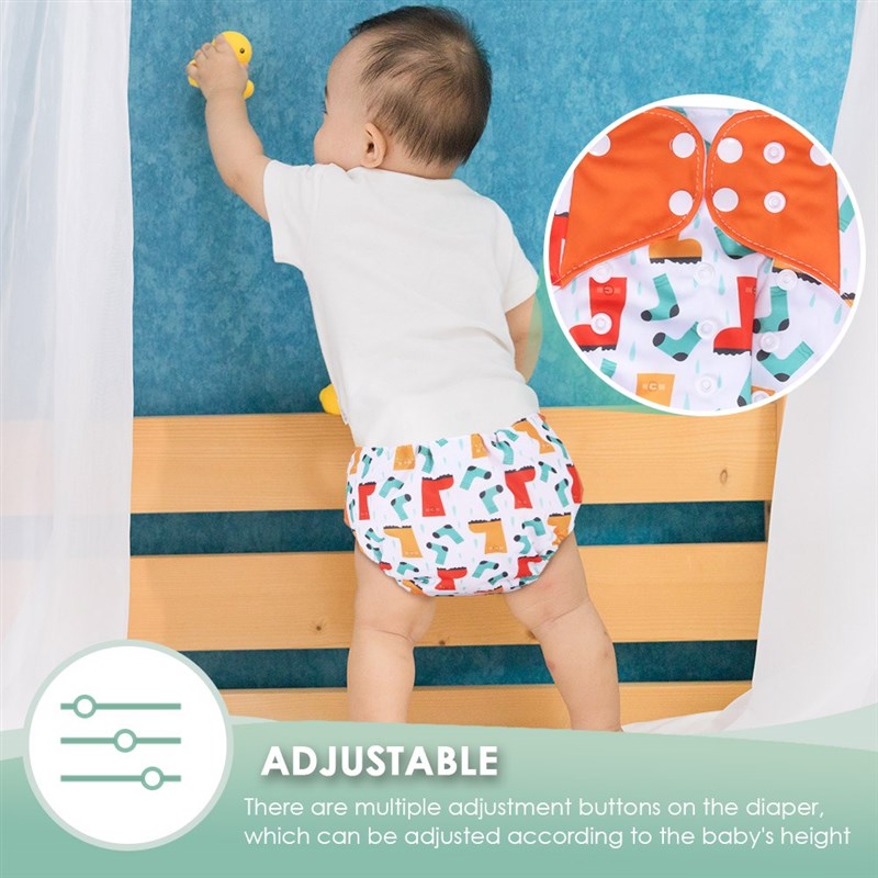 sashable Diaper Ecological AdjustEable Nappy ReuWable Diaper - 图1