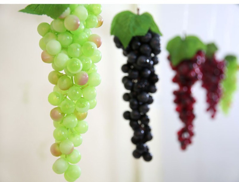 Lifelike Artificial Grapes Plastic Artificial flowers Fake D - 图2