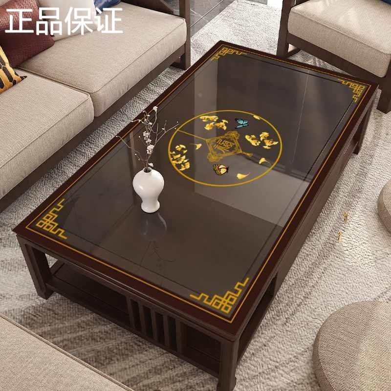 新中式透明茶几垫桌布防水防垫台免洗餐桌油布PVC软玻璃茶新品,淘宝优惠券,粉丝福利购,淘宝优惠卷