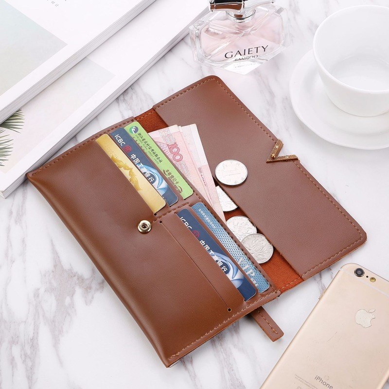 推荐2022 Leather Women Wallets Hasp Lady Moneybags Zipper Co - 图2