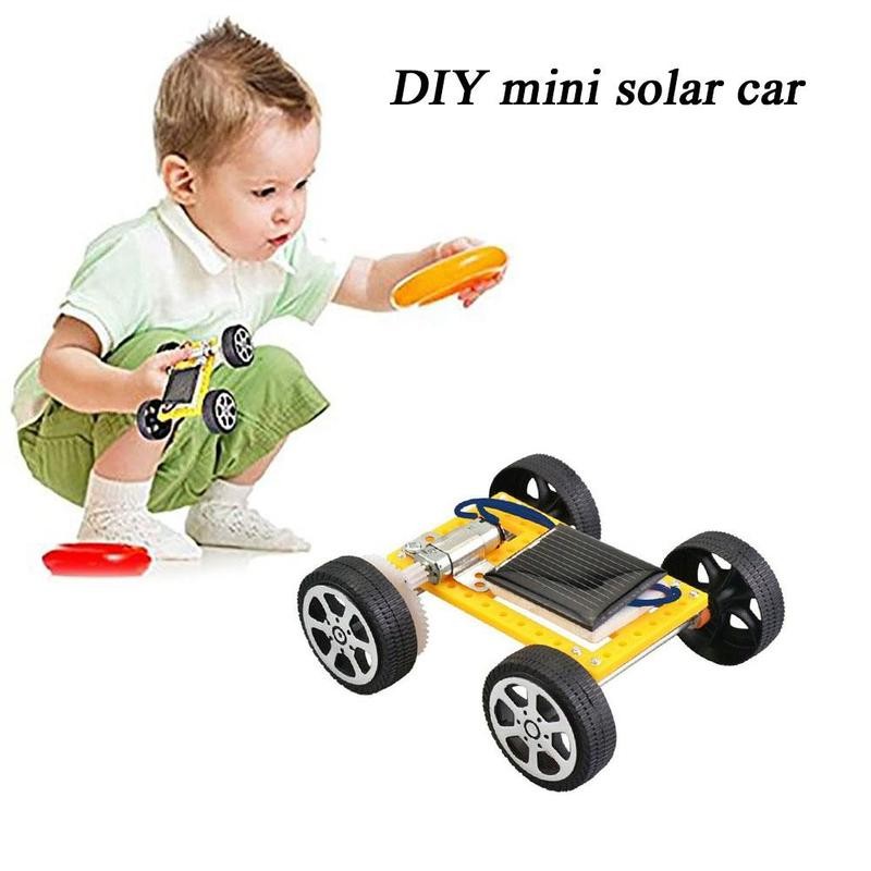 速发Solar Car DIY Assemble Toy Set Solar Powered Car Kit Edu-图3