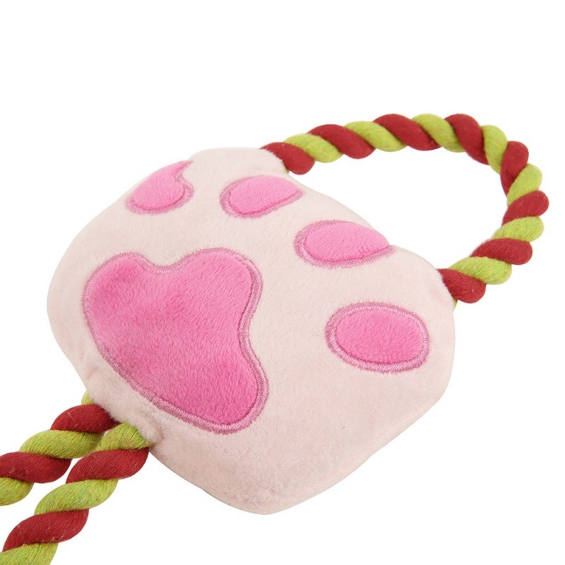 Pet Dog Puppy Squeakh Cyew Ropes Knot Teys CloanV Teeth toy - 图3