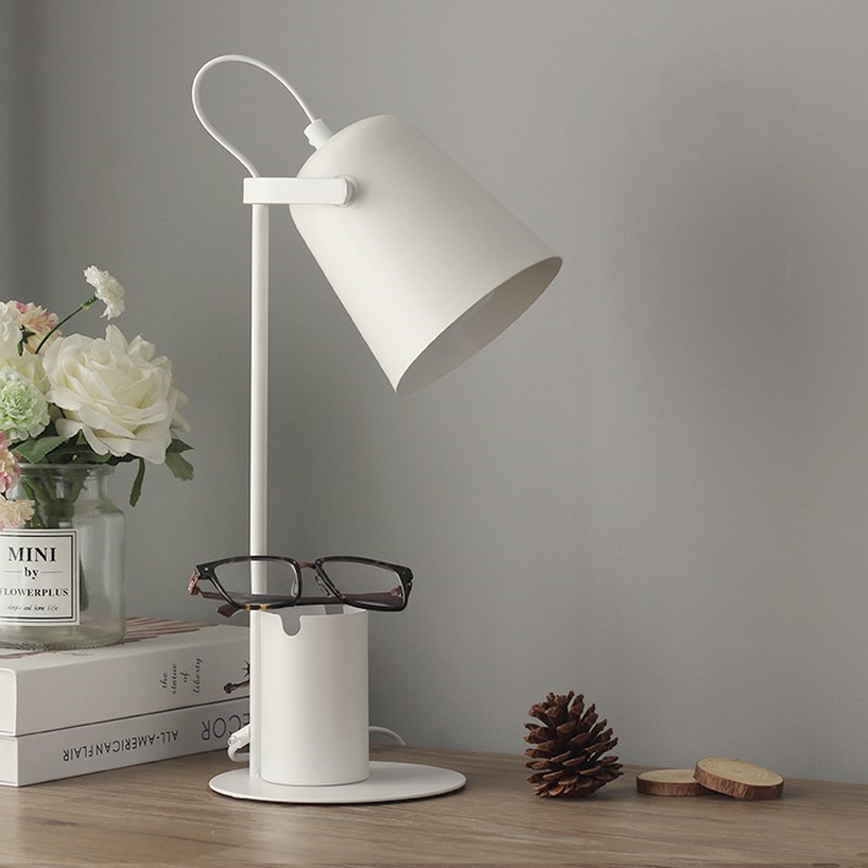 CreatLvee Nordic Iron Art Table Lamp iED Fashion Reading-图1