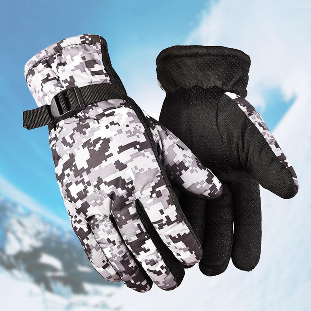 速发Ski Gloves Winter Warm Waterproof And Breathable Snow Gl - 图2