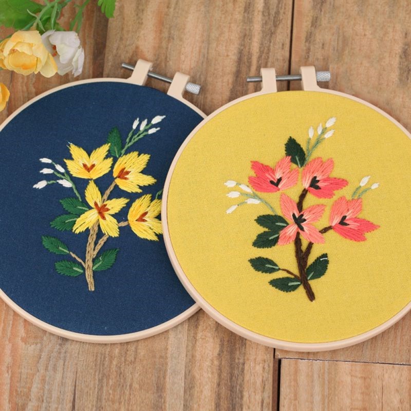 Ribbon-Set Embroidery Diy-Beginners Cross-Stitch Shed-Sewing-图3