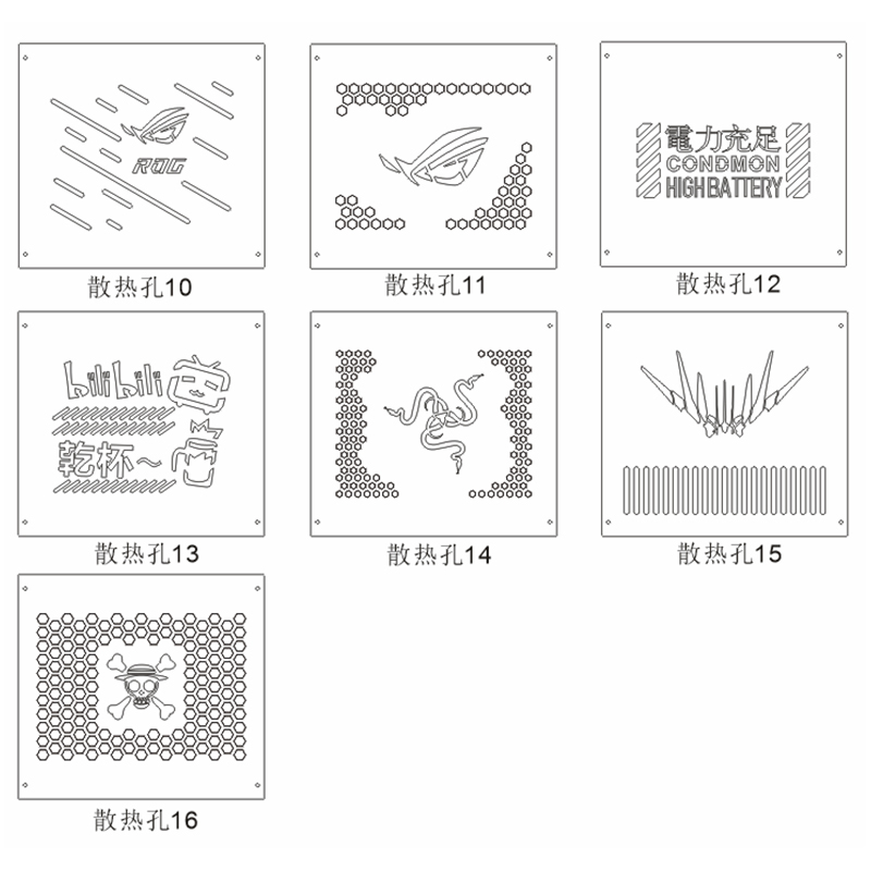 乔思伯C2/C3PLUS/C4/Cv5/A4/RM3/D30定制机箱亚克力侧板 非机箱