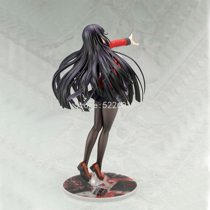 极速22cm Kakegurui Anime Figure Jabami Yumeko Action Figure-图3