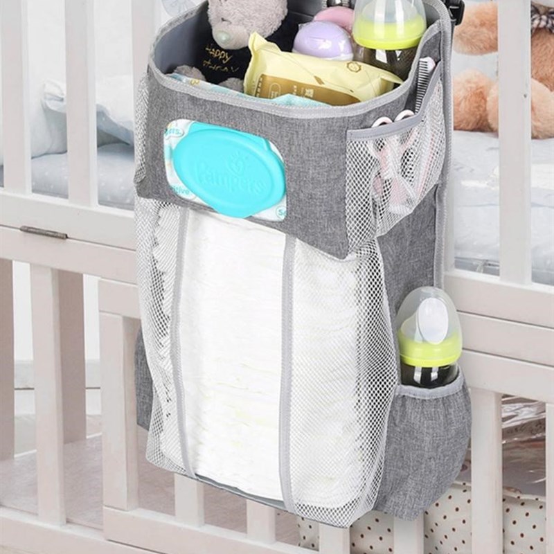 Hanging Nursery Organizer Baby Diaper Caddy Diapers Storage-图3