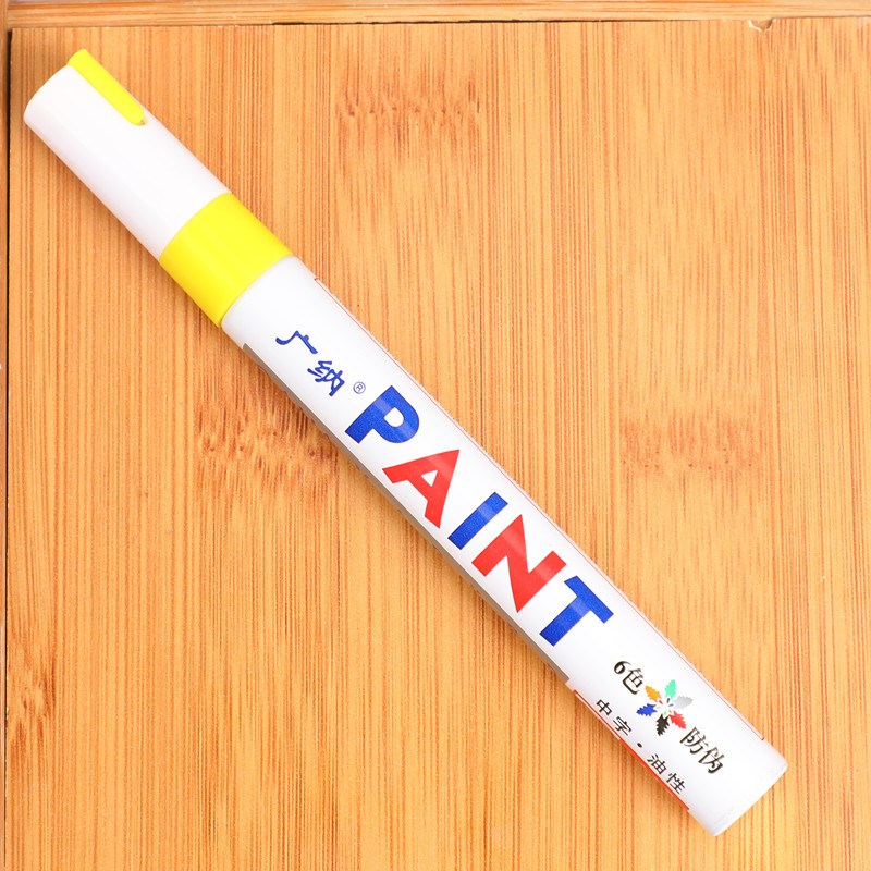 12 Colors Paint Marker Pen Waterproof Car Tyre Tire Paint Pe-图0