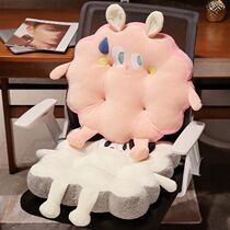 Cushion winter a plush chair cushion fart cushion car office for a long time sit gush seat cushion butt mat thickened soft