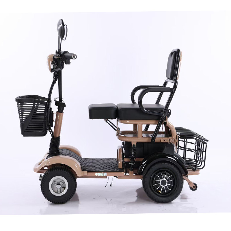 京天丞老年电动代步四轮车残疾人观光折叠旅行车进电梯接送孩子