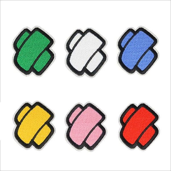 推荐6x Colorful Band Aid Iron On Sewing Patch Badge Jackets - 图0