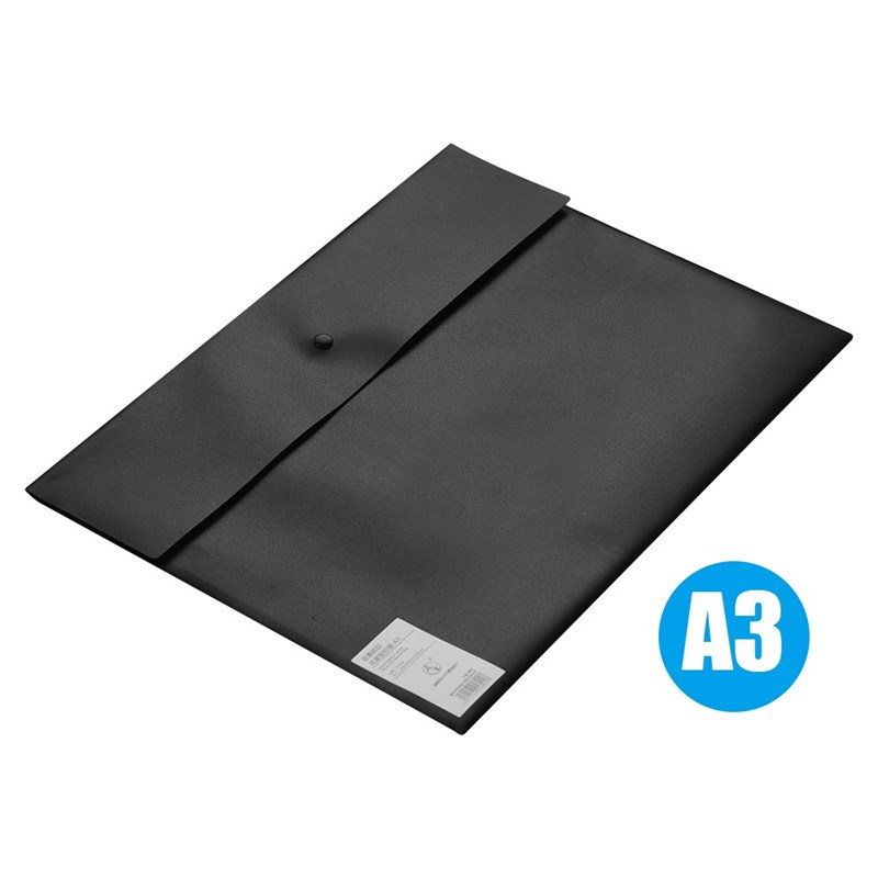 厂家A3A4A5 Size Envelope Folder PP Plastic Storage Pouch Hol - 图0