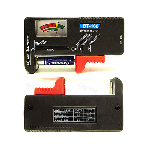 速发New Universal Battery Tester Checker AA AAA 9V Button AL - 图0