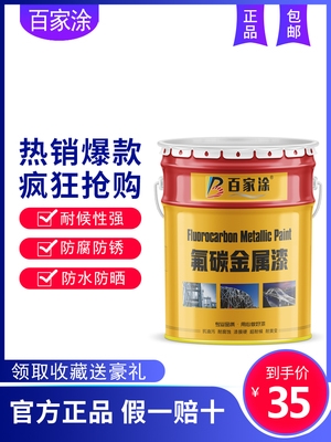 漆金属漆户外防锈漆栏杆铁门新G钢瓦翻彩漆镀外管锌墙防腐 - 图2