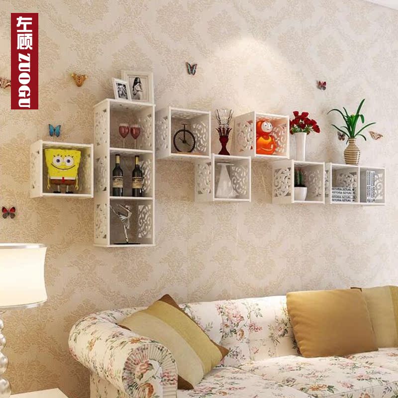 buy carved wall shelf