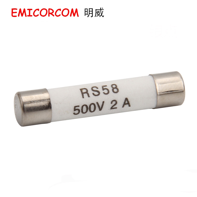 10Pcs Nouveau RO58 6 mm x 30 mm Rapide Coup Tube Ceramic Fuse 500 V 1 A 6x30mm