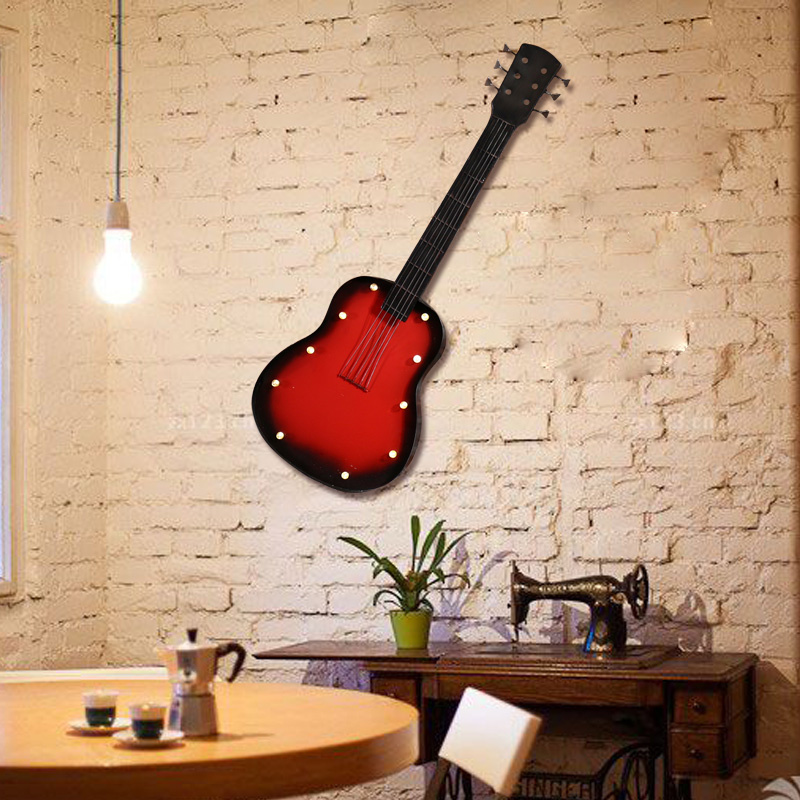 Buy Creative Home Decorations Soft Guitar Shape Pendant