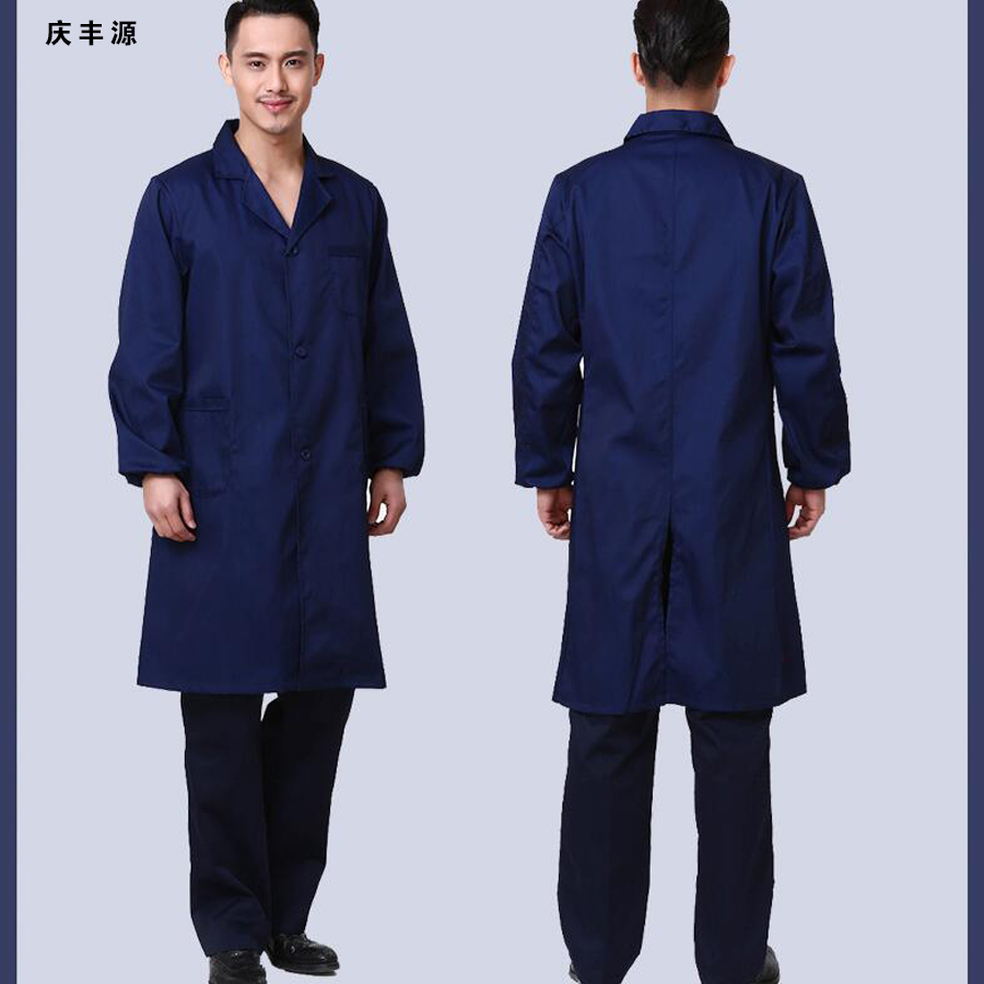Buy Dark blue coat for men and women long sleeve big gown blue gown  warehouse handling overalls work clothes long coat overclothes in Cheap  Price on Alibaba.com
