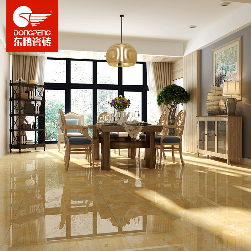 Buy Dongpeng Tile Gold Vein Marble Living Room Full Cast Glazed Tiles Bedroom Brick Tile Floor Tile In Cheap Price On Alibaba Com