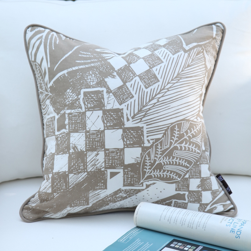 Han Still New Chinese Minimalist Large Sofa Cushion Han Still New Chinese Minimalist Large Sofa Cushion Covers Pillow Without The Core Cotton Cover Lumbar By Package In