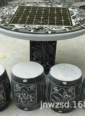 庭院水景大理石洗衣池图片价格家庭景观仿古石雕工艺品销售