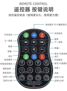 usb北极光LED迷你蓝牙星空投影灯投影仪感应圣诞小夜灯月球氛围灯