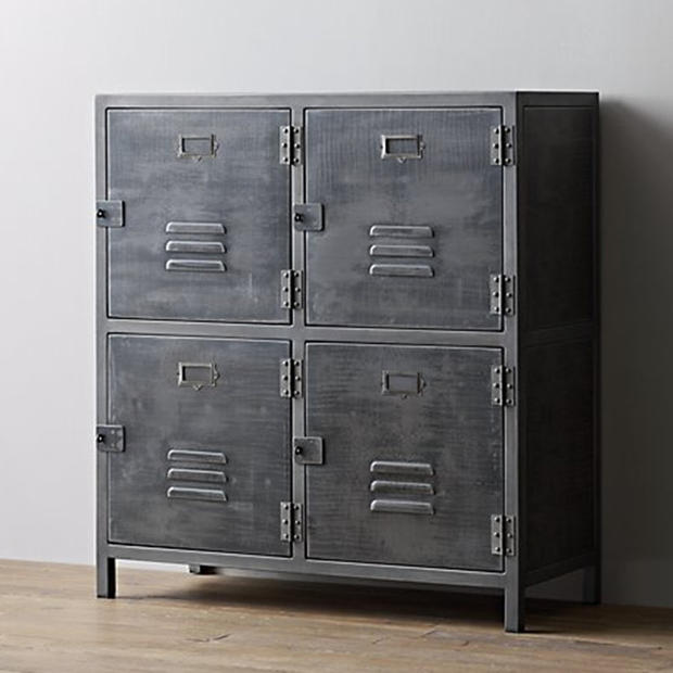 Loft Industrial Wind Lockers Retro American Subsidiaries Cabinet File