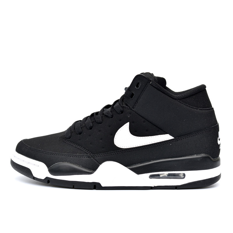 nike air flight classic black and white