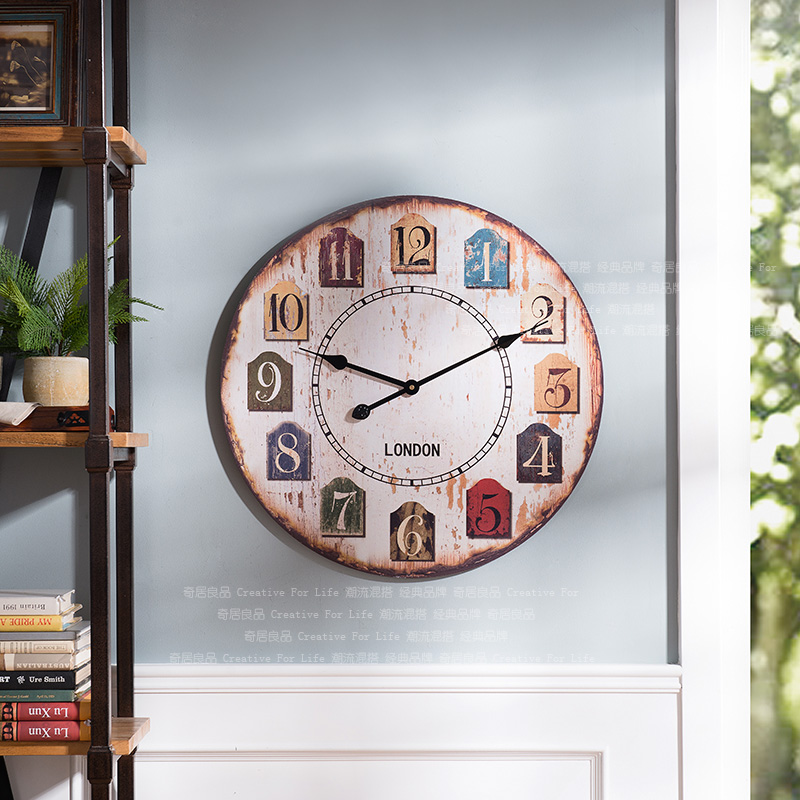 Buy Odd ranks yield american decorative wall clock large disk ... Buy Odd ranks yield american decorative wall clock large disk ...