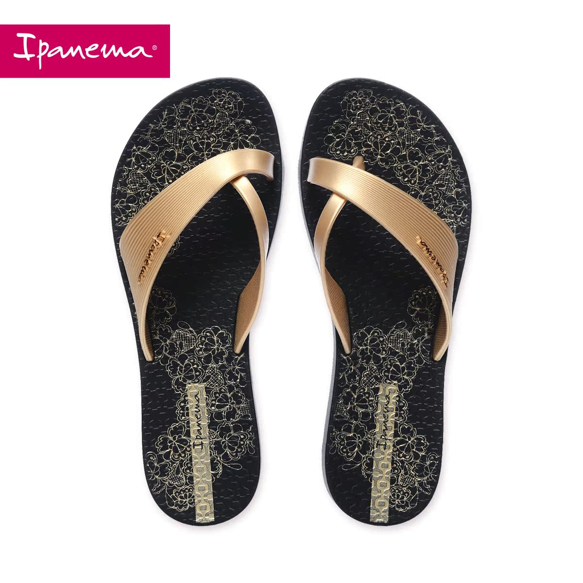 ipanema flip flops with bow