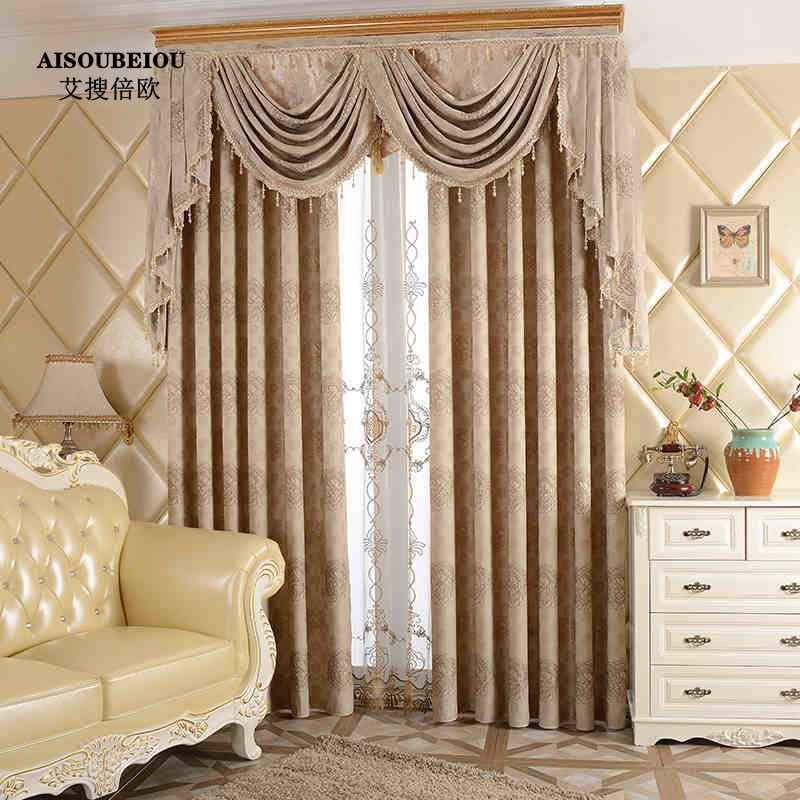 Buy Shanghai curtain rod track single pole double bedroom curtains custom installation site measurement linen curtains blackout curtains cotton cloth finished custom in Cheap Price on m.alibaba.com