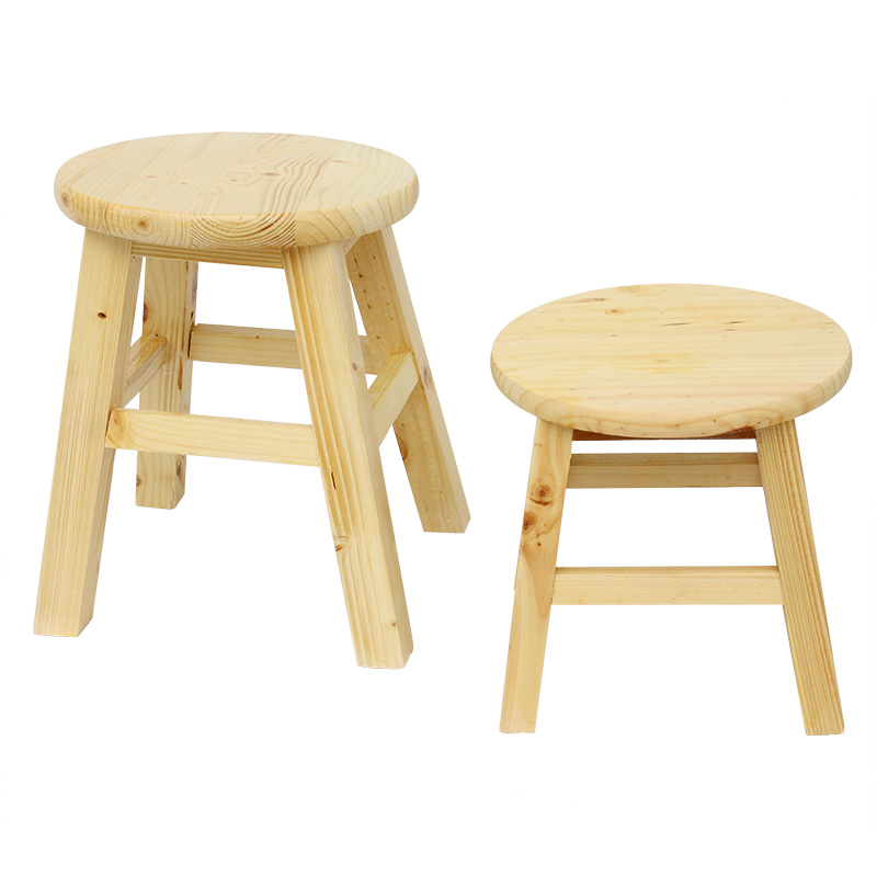 Shen Yong Finnish Pine Wood Small Stool Children Wooden Bench Child Shen Yong Finnish Pine Wood Small Stool Children Wooden Bench Child