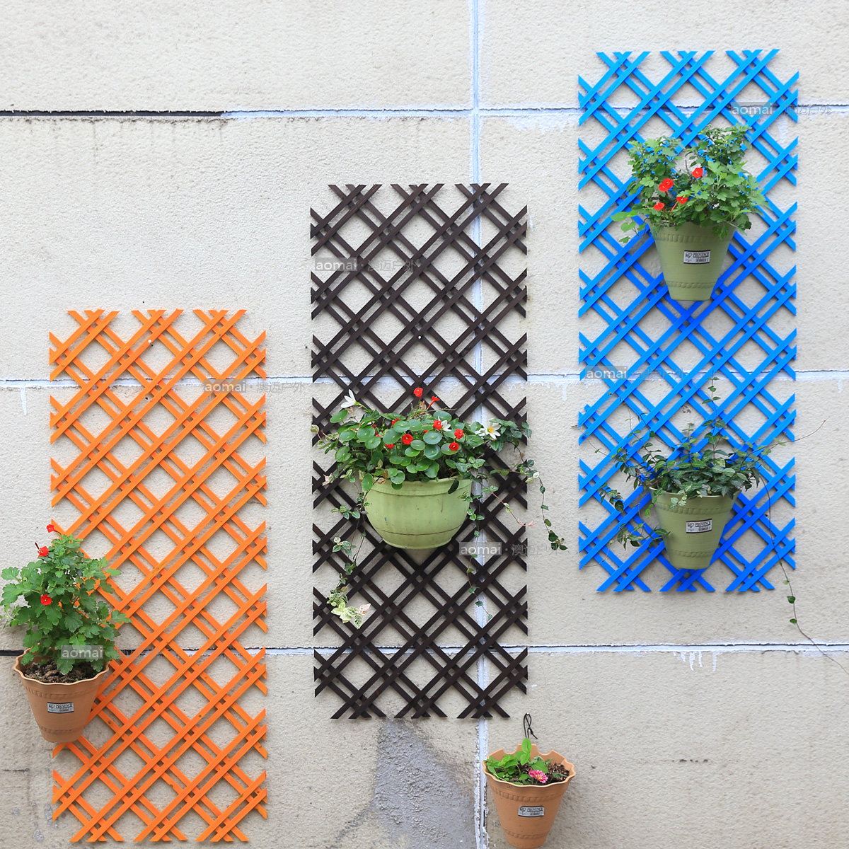 Special Gardening White Grid Mesh Parion Wall Special Gardening White Grid Mesh Parion Wall