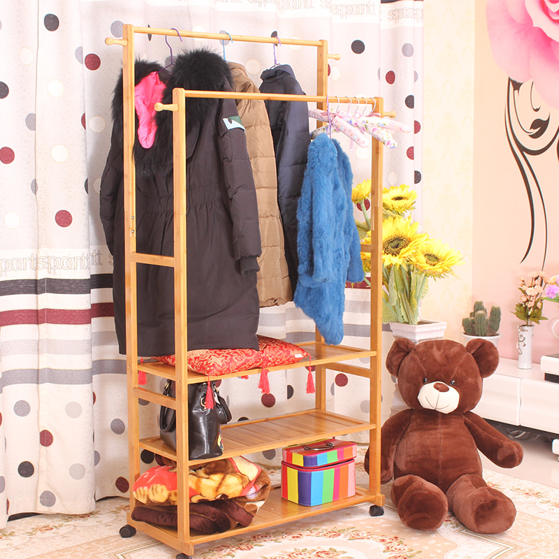Buy Xin Kai Source Of Bamboo Floor Coat Rack Bedroom Hangers