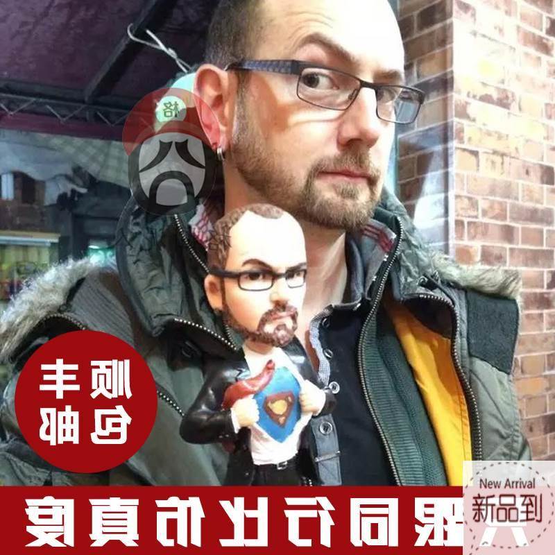 捏泥d真塑软陶人偶定制公仔蜡像玩偶泥人人像人iy照片结婚礼物