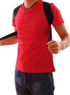 back with correct black hunchback posture orthopaedic