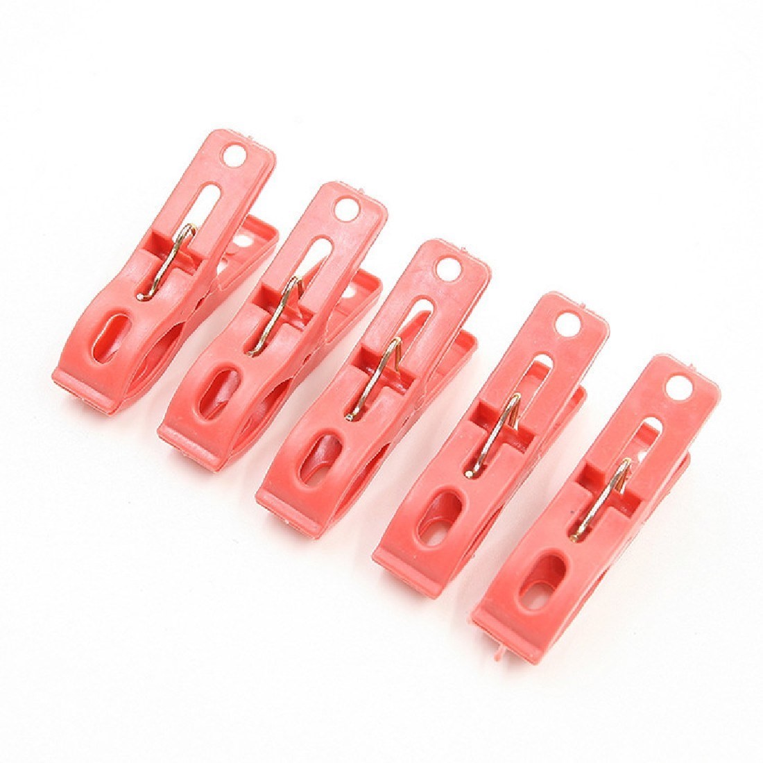 20pcs Laundry Clothes Pins Hanging Pegs Clips Heavy Duty Cl - 图3