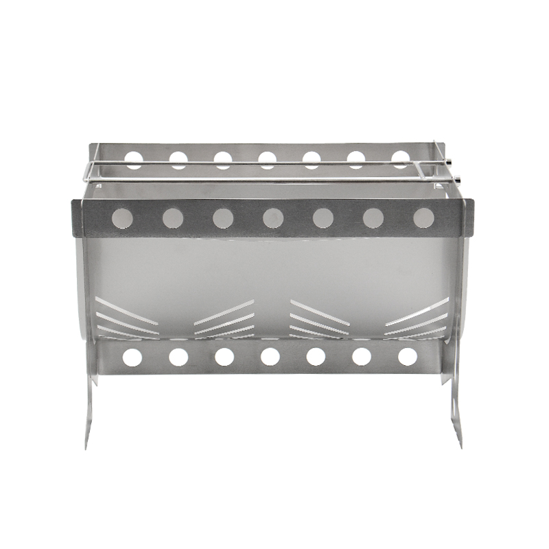 驯火多功能超轻钛u型篝火架焚火台焚烧台露营可折叠烧烤架炉具 娇妍 淘优券