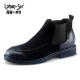 Retro chà màu cũ Martin ủng nam booties da Chelsea ủng Anh cao giày nam cao giày da nam - Giày ống giày lacoste nam Giày ống