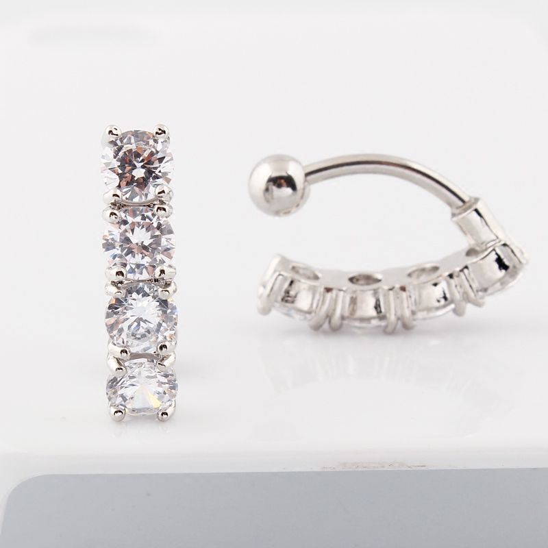 倒钩脐环倒带肚脐钉倒挂肚脐扣不过敏医用粗针防过敏人体穿刺饰品,淘宝优惠券,粉丝福利购,淘宝优惠卷