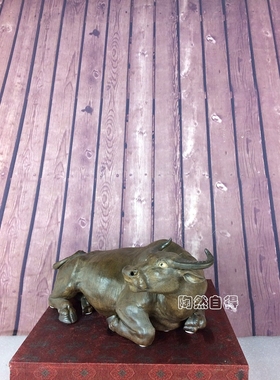 石湾公仔陶瓷招财生肖高档工艺品