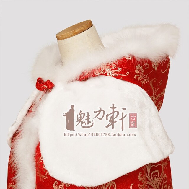 Thickened and warm Zhen Huan Chuan Phoenix Tail Flower Bridal Costume