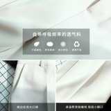 Шифоновые штаны для школьников, коллекция 2022, свободный прямой крой, в корейском стиле, высокая талия, по фигуре