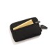 Cost-effective dark pattern diamond mini change card bag
